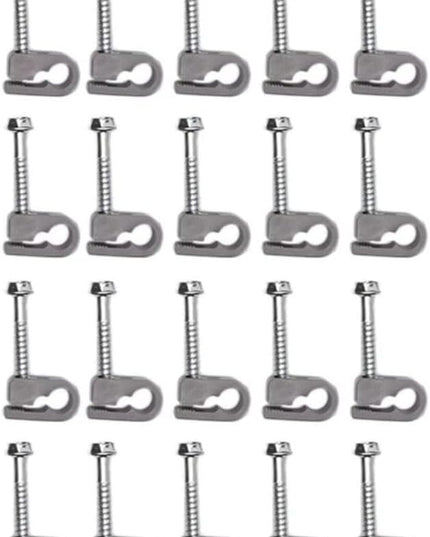 20 Piece Cable Organizing Clips with Screws for Starlink Installation and Management