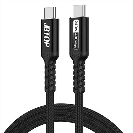 Long USB c Cable 6.6ft usbc to c Cable Supports 240W Fast Charing Compatible with iPhone 16/15 MacBook, iPad