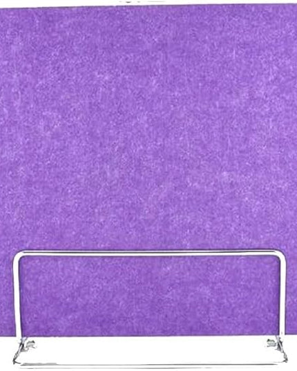 Soundproof Desk Partition,Acoustic Desk Privacy Divider 2 Pack Purple 30X100Cm Freestanding Noise Reducing Panel for Table Standing Soundproof Desktop Office and Classroom Pri,Purple,30X90Cm