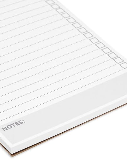 Paper Junkie To Do List Notepad - 8.5 x 5.5 in, White, 6-Pack - Office Desk Pad for Daily Reminder Checklist - Easy-Tear Sheets for Daily Task Planning