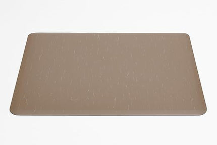 FANMATS 34243620 Guardian Marble Top Anti-Fatigue Floor Mat, Vinyl, 2" Width, 3" Length, Brown