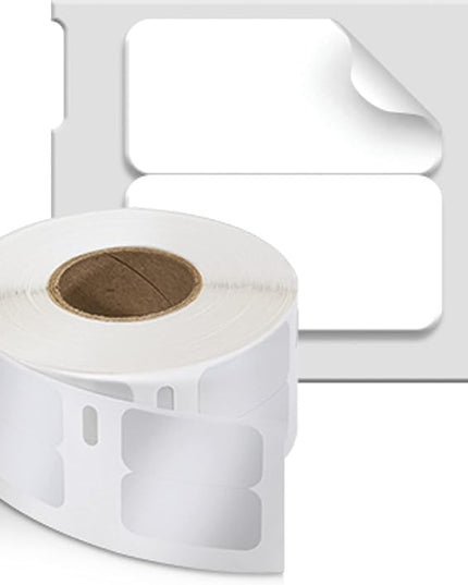 DYMO Multi-Purpose Labels White Extra Small | Self-Adhesive | For LabelWriter Printers | 1/2" x 1" | 1000 Labels, Pack of 10