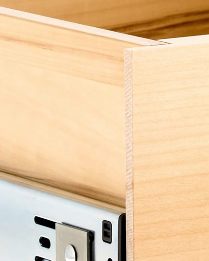 Knape & Vogt RS-WMUB-17-WD 5 in. H x 18 in. W x 22 in. D Soft-Close Wood Drawer Box Pull-Out Cabinet Organizer