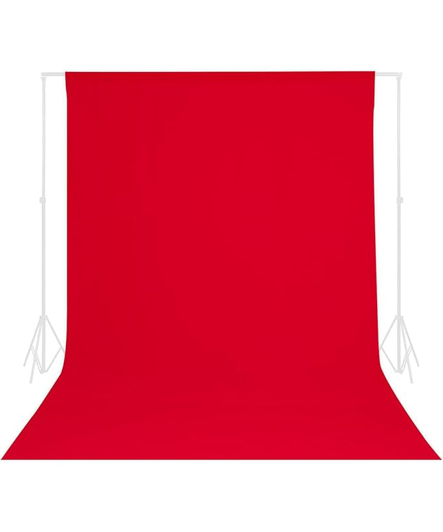 TRLYC Red Background Backdrop - 10x10FT Backdrops Background for Photography Red Photo Booth for Photoshoot Photography Screen Video Recording Parties Curtain