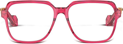 VISOONE Oversized Blue Light Blocking Glasses with Chic Square TR90 Frame and Metal Temple for Women Men REMY
