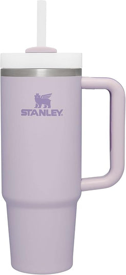 STANLEY Quencher H2.0 Tumbler with Handle and Straw 30 oz | Flowstate 3-Position Lid | Cup Holder Compatible for Travel | Insulated Stainless Steel Cup | BPA-Free | Orchid
