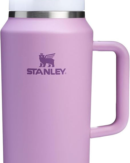 STANLEY Quencher H2.0 Tumbler with Handle & Straw 64 oz | Flowstate 3-Position Lid | Large Capacity for Travel & Sports | Insulated Stainless Steel Cup | BPA-Free | Lilac