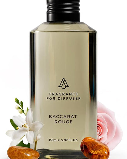 AromaPlan Hotel Scents Inspired by Baccarat Rouge 5 Fl Oz (148ml), Home Luxury Aroma & Hotel Fragrance Diffuser Oil for Aromatherapy- USA Made, Bigger Bottle, Bolder Aroma & Longer Lasting