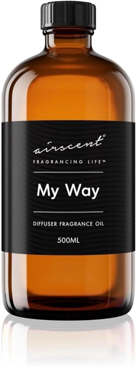 AirScent My Way Diffuser Oil Inspired by The 1 Hotel Miami Scent - Premium Fragrance Oil Blend for Ultrasonic and Waterless Diffusers and Crafting - 500 mL, 16.9 fl oz Glass Bottle
