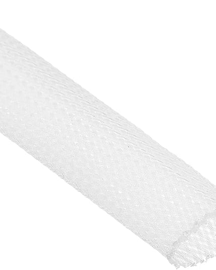 uxcell Expandable Sleeving,1-inch 25ft Cable Sleeve, Clear