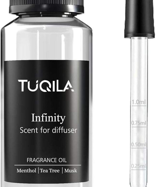 Tuqila Luxury Waterless Diffuser Oil Infinity, Essential Scent Oil Usage Cold Air Waterless Diffuser, Scents Oils for Home Bottle120 ML Natural Flavour