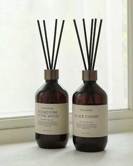 COCODOR Premium Reed Diffuser/Savon /16.9oz /1 Pack/Large Capacity Fragrance Scent Oil Stick Diffuser Set for Bedroom Bathroom Home Décor