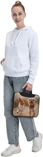 Custom Laptop Bag Personalized Laptop Case Sleeve Shoulder Bag With Photo Logo Text Slim Computer Messenger Briefcases