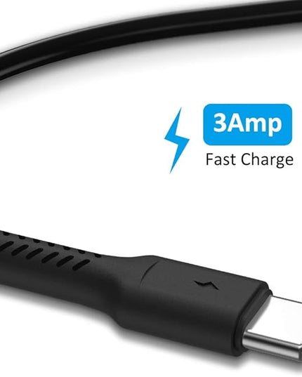 4 Inches USB C Cord Short, 5 Pack Durable USB A to USB Type C Fast Charging Cable for Charging Stations Compatible with Samsung Galaxy Note 10 20 S10 S22 Ultra LG V30 V40