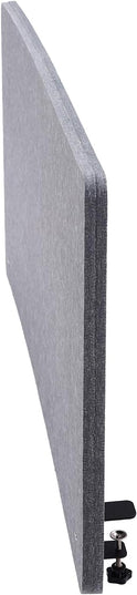 Polyester Desk Dividers, Soundproof Room Divider Office Furniture Partitions, Privacy Desk Panel with Clamps & Screwdriver, Stand Up Freestanding Desk Privacy Panel for Office Classroom(59.1" x23.8")