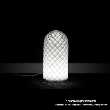 LED Lamp Kit for 3D Printer, 3 Colors, 5V USB Powered, 3000K Warm Light, DIY Hardware Model Parts