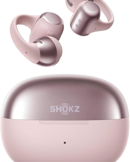 SHOKZ OpenDots ONE-Open-Ear Headphones, Clip-On Earbuds-Wireless Bluetooth Earbuds with Microphone-Secure, Lightweight, Comfort-Premium Dolby Audio-Water Resistant-Fast Charging-Up to 40 hrs Playtime
