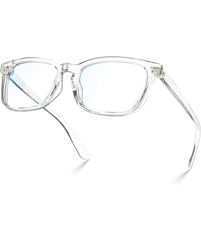 VISOONE Blue Light Blocking Glasses Square with Anti Computer Glare for Gaming Women and Men MONTANA