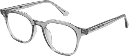Dollger Blue Light Blocking Glasses For Woman Men Thick-Framed Square Non-Prescription, For Computer,Gaming, Phone Use