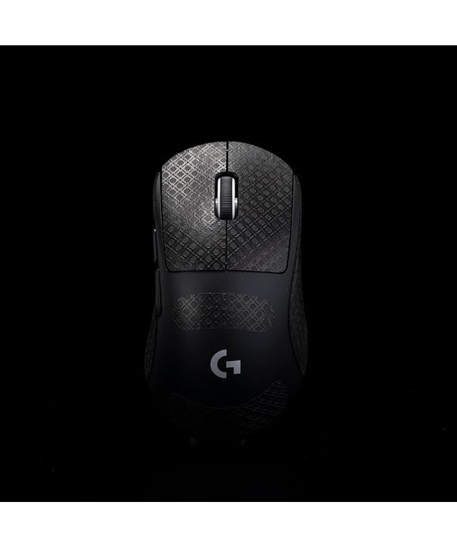 Grip Tape for logitech G Pro X Superlight 2 DEX (GPW4) - Anti-Slip,Enhanced Control, Sweat Resistance,Improves FPS Gaming Grip & Mouse Protection [Pre-Cut] Black 0.3mm