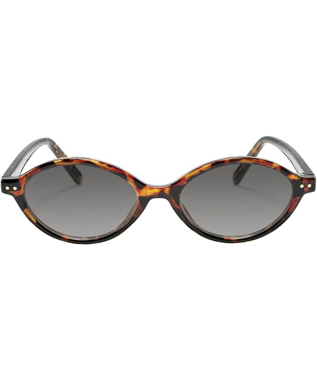 TIJN Olisa Blue Light Blocking Glasses for Women Men,Oval Glasses Frame Bluelight Glasses for Gaming/Computer/Screen