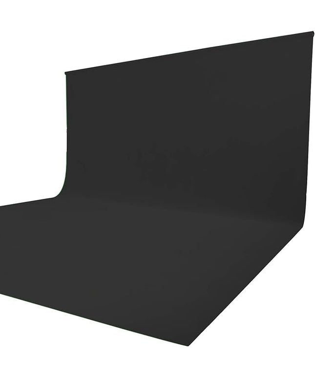 ISSUNTEX 5X7 ft Background Muslin Backdrop, Photo Studio, Collapsible High Density Screen for Video Photography and Television-Black