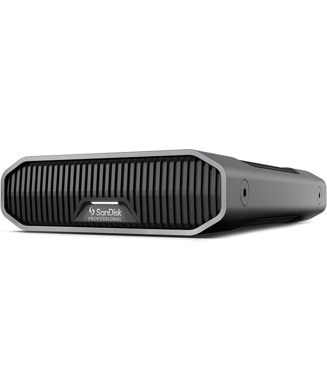 SanDisk Professional 12TB G-Drive Enterprise-Class External Desktop Hard Drive - 7200RPM Ultrastar HDD Inside, USB-C (10Gbps), USB 3.2 Gen 2, Mac Ready - SDPHF1A-012T-NBAAD