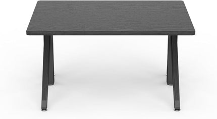 DEZCTOP Revon Pro Electric Standing Desk, 47.2" x 31.5" Large Work Surface, Height Adjustable (27.6"-47.2"), Sturdy Keel Frame, with Magnetic Modular System, Anti-Collision, Ash Black for Home Office