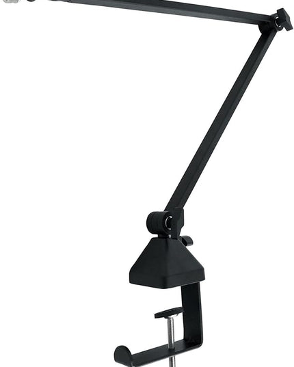 Rockville R-BOOM 34 34-Inch Boom Arm Studio Podcast Mic Stand, ABS Desk Clamp, Adjustable 3-Area Articulation, 360 degree Rotation, Steel Arm, for Podcasting and Streaming
