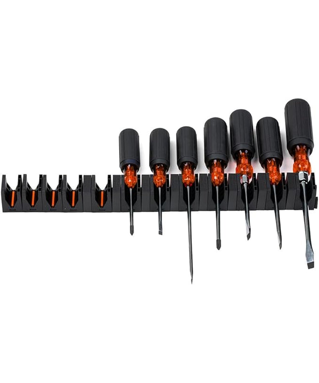 ToolBox Widget Screwdriver Organizer Pro Series 4.0 – Magnetic Holder for Tool Drawers – Modular Toolbox Organizer System – Tool Storage for Professional & DIY Mechanics - 1 Pack, 12 Holders