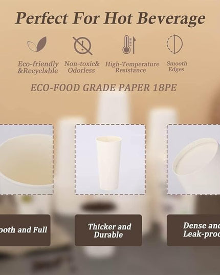 Lamosi 1200 Pack 3 oz Paper Cups for Bathroom, Disposable Small Mouthwash Cup, 3oz Mini Espresso Cups for Travel, Party, Picnics, Home, Applicable to Cup Dispenser