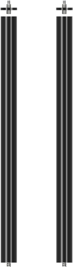 TARION Modular Base Extension Rod - 43.3"/110cm Extension Pole Set (2× 21.6" Sections) Compatible with Titanrig Cart Products