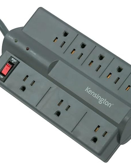 Kensington Guardian 8-Outlet, 6-Feet Cord, & 1080 Joules Premium Surge Protector (K38218NA)