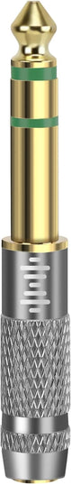GEEKRIA 6.35mm (1/4'') Stereo Male to 2.5mm Balanced Female Headphones Adapter for 2.5mm Balanced Cable, Gold Plated Aluminum Alloy Conversion Audio Plug