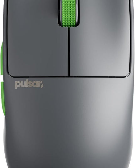 Pulsar Gaming Gears X2 Crazylight Wireless Gaming Mouse, Ultra Lightweight 1.23 oz (35g), Optical Switch, 32000 DPI, 750 IPS, XS-1 Sensor, 8k Compatible (Volt Shadow)