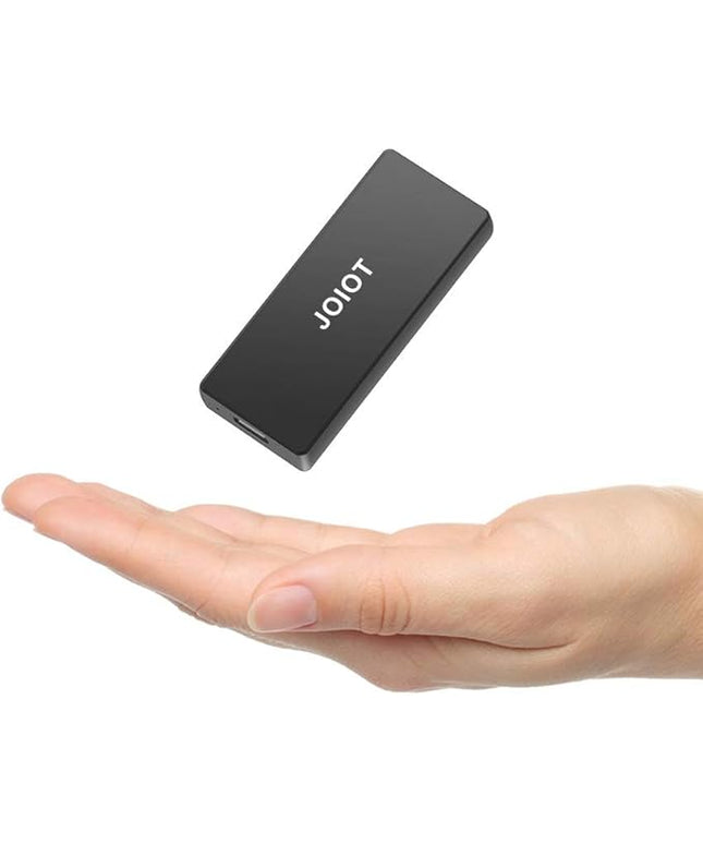 Portable SSD External Solid State Drive 120GB Hard Drive, USB 3.2 Type C External - 400MB/S Data Transfer, Mini Aluminium Alloy Portable SSD for Mac Windows Android Linux(120GB)
