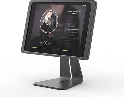 Magnetic Stand on Desk with Charging Case A6 for iPad mini (A17 Pro, A15 Bionic) 8.3-Inch, Classic L Shape, Sturdy Metal Base, Strong Magnets, 360 Rotation, 90 Tilt