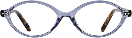 TIJN Olisa Blue Light Blocking Glasses for Women Men,Oval Glasses Frame Bluelight Glasses for Gaming/Computer/Screen