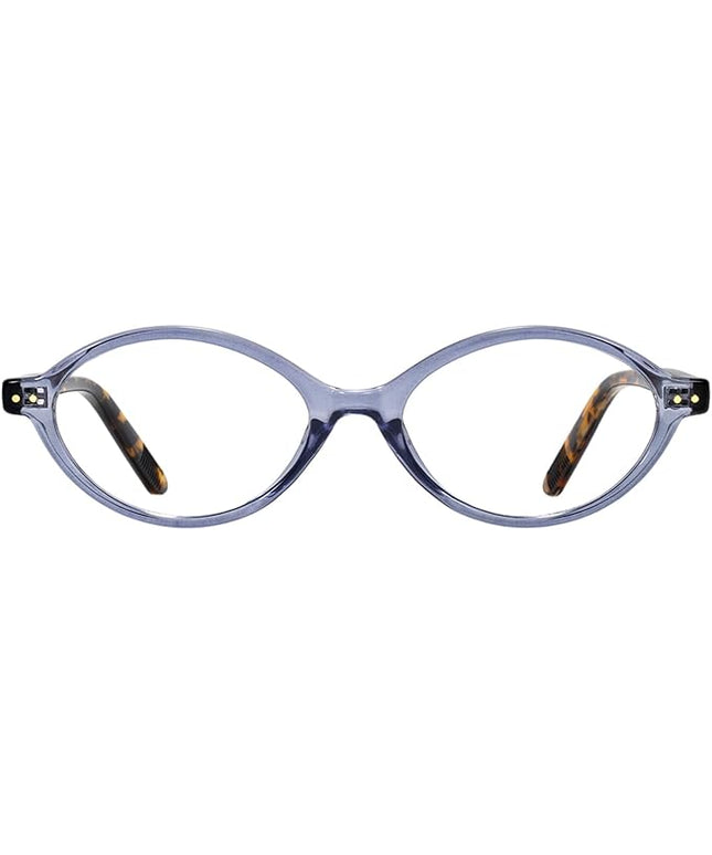 TIJN Olisa Blue Light Blocking Glasses for Women Men,Oval Glasses Frame Bluelight Glasses for Gaming/Computer/Screen