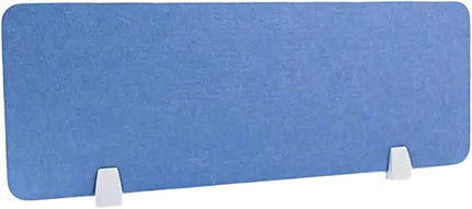 Desk Divider Sound Absorbing Panel and Sound Proof Dividers Privacy Shields for Student Desks and Desk Privacy Panels Cubicle Wall, Desk Divider for Students and Office Blue 30 * 80cm