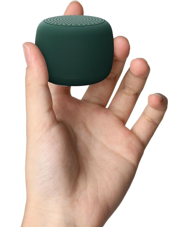 Babelio White Noise Sound Machine for Adults Kids Baby, Mini, 15 Non-looping Sounds, Timer, Memory Function, Easy to Pocket and Travel Green