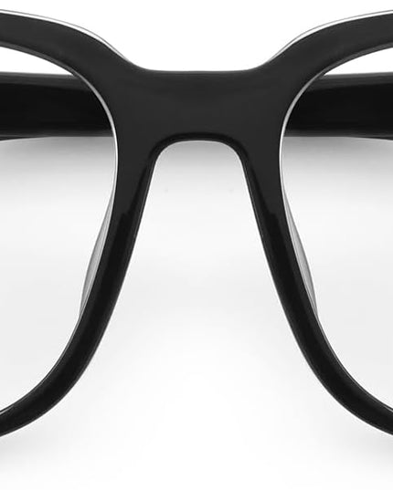 PANNER Oversized Square Blue Light Blocking Glasses for Women Men Anti Glare Reduce Eyestrain Computer Glasses