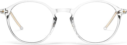 VISOONE Round Lightweight Blue Light Blocking Glasses Women Men Fashion Cute Thin Eyewear Niko