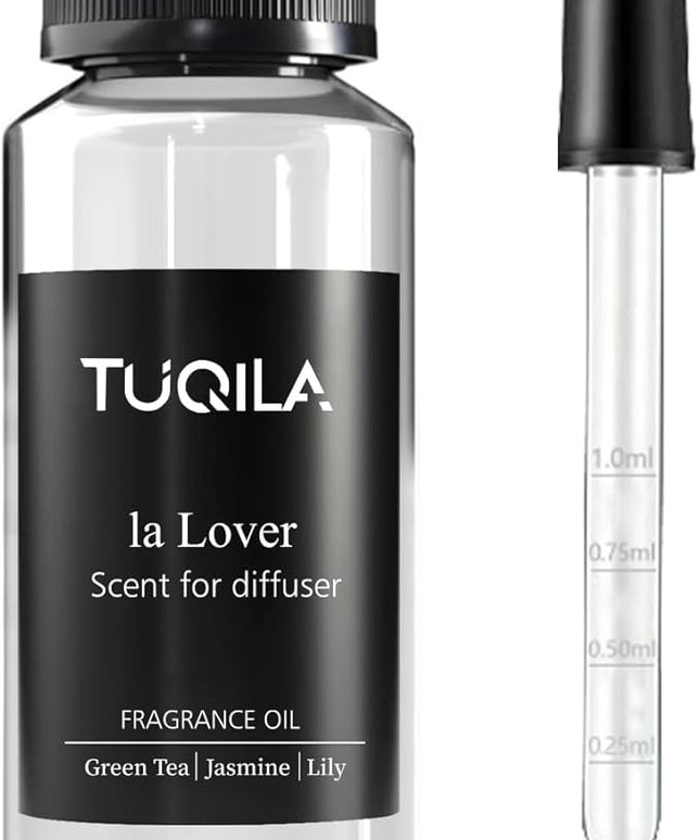 Tuqila Hotel Luxury Essential Oil for Waterless Diffusers, La Lover Scent 120ML Fragrance Oil for Cold Air Diffuser, Natural Home Aromatherapy Scented
