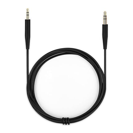 SolidSS 1 Pcs Replacement Gilding Audio Cable Aux Wire 3.5mm to 2.5mm,Headphones Replacement Audio Cable Wire Compatible with Bose QuietComfort QC35 QC25 QC45 QC35II Headphones (No mic)