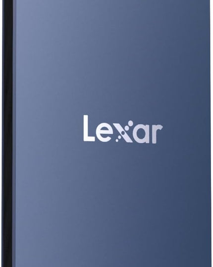 Lexar ES3 2TB External SSD, USB 3.2 Gen2 Portable SSD, PSSD Up to 1050MB/s Read, 1000MB/s Write, External Solid State Drive Compatible with iPhone 16/15 Series/Mac/PS5/XBOX/Laptop/PC, Blue