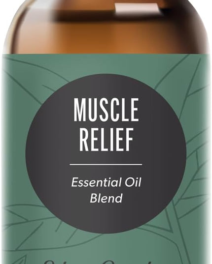 Edens Garden Muscle Relief Essential Oil Blend 100% Pure & Natural Best Recipe Therapeutic Aromatherapy Essential Oil Blends 118 ml (4 oz)