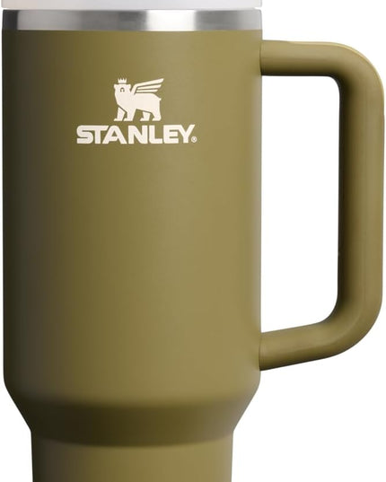 STANLEY Quencher H2.0 Tumbler with Handle and Straw 40 oz | Flowstate 3-Position Lid | Cup Holder Compatible for Travel | Insulated Stainless Steel Cup | BPA-Free | Exclusive Thyme