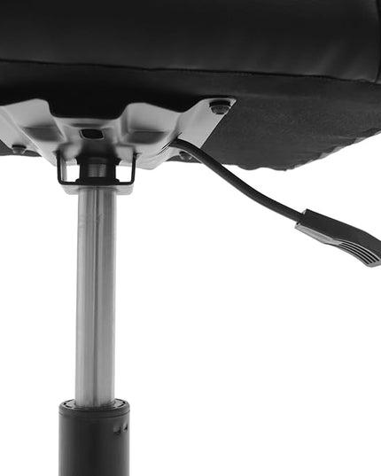 TFCFL Adjustable Height Foot Rest Stool with 5 Wheels, Footrest Stool Under Desk, Office Foot Chair with Soft Cushion, Ergonomic Footstool for Home, Office, Massage Parlors, Beauty Salons