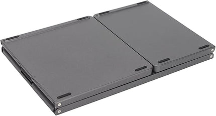 Gugxiom Foldable Wireless Keyboard with Touchpad, Foldable Design 63 Keys BT 3.0 Keyboard for Smartphone Tablet Laptop Travel, Mute, Pocket Size, USB Charging (Dark Gray)